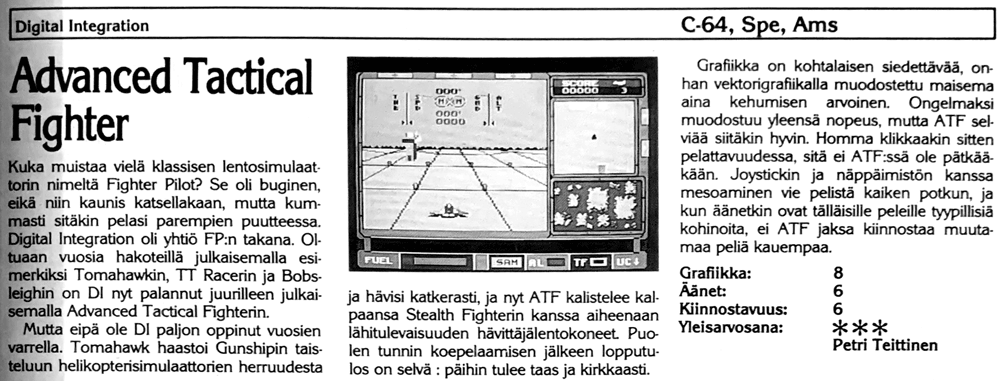 Advanced Tactical Fighter